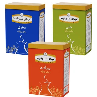 چای روزانه / عطری و هل دار سوفیا 400 گرمی جعبه مقوایی